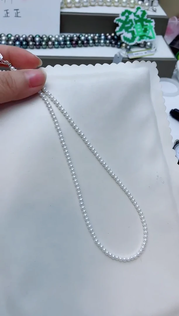 颈饰未镶嵌淡水珍珠A14