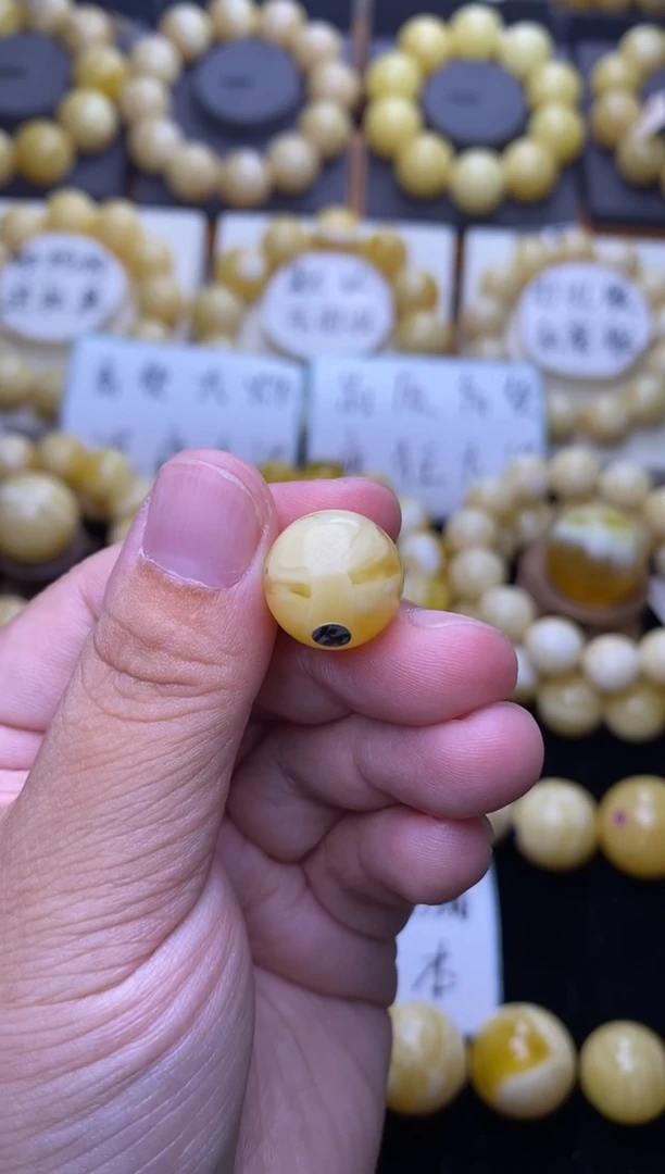 裸石琥珀未镶嵌大小姐珠宝严选56