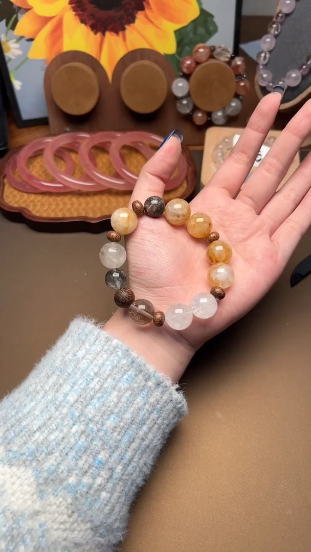 未镶嵌手串水晶1