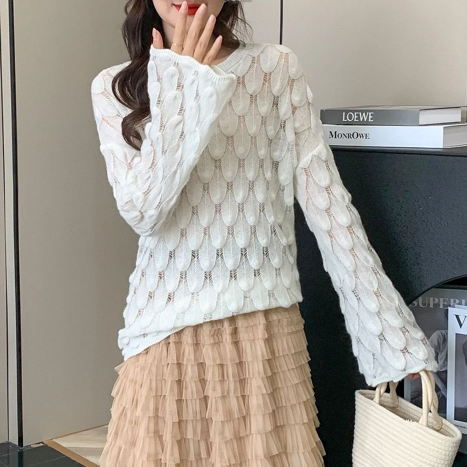 【工厂】2025新圆领山女宽松显瘦打底上衣衫100%羊绒正品定制秋高端