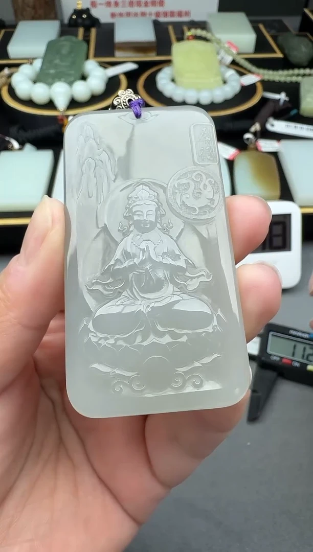 颈饰未镶嵌和田玉4