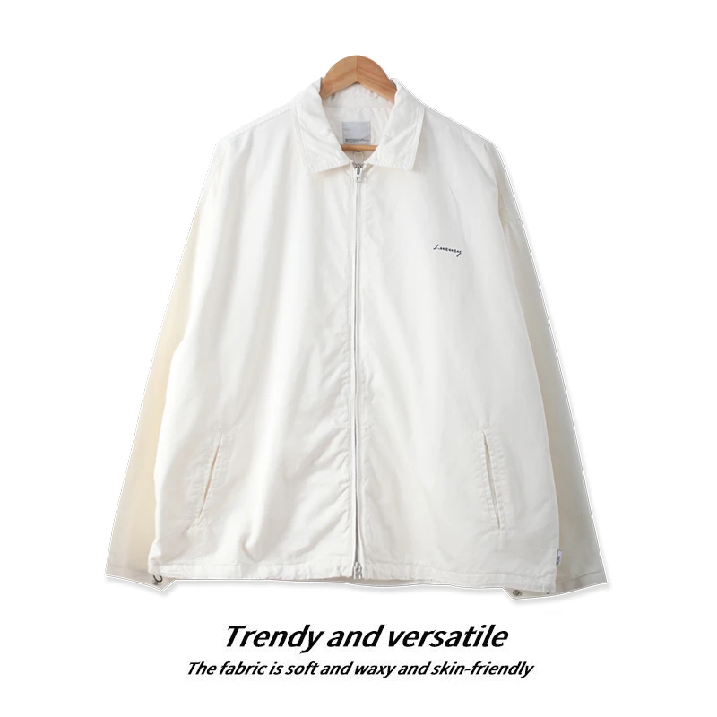 春季款男士印花夹克外套长袖宽松上衣流行00708休闲百搭显瘦