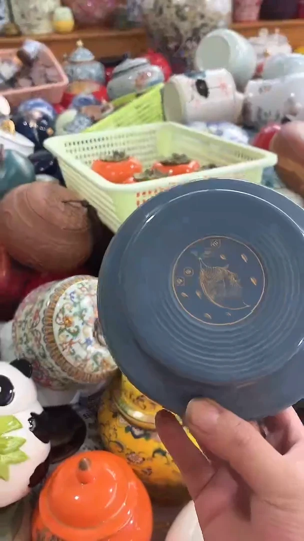 陶瓷茶叶罐密封罐防潮罐陶瓷茶叶罐密封罐防潮罐