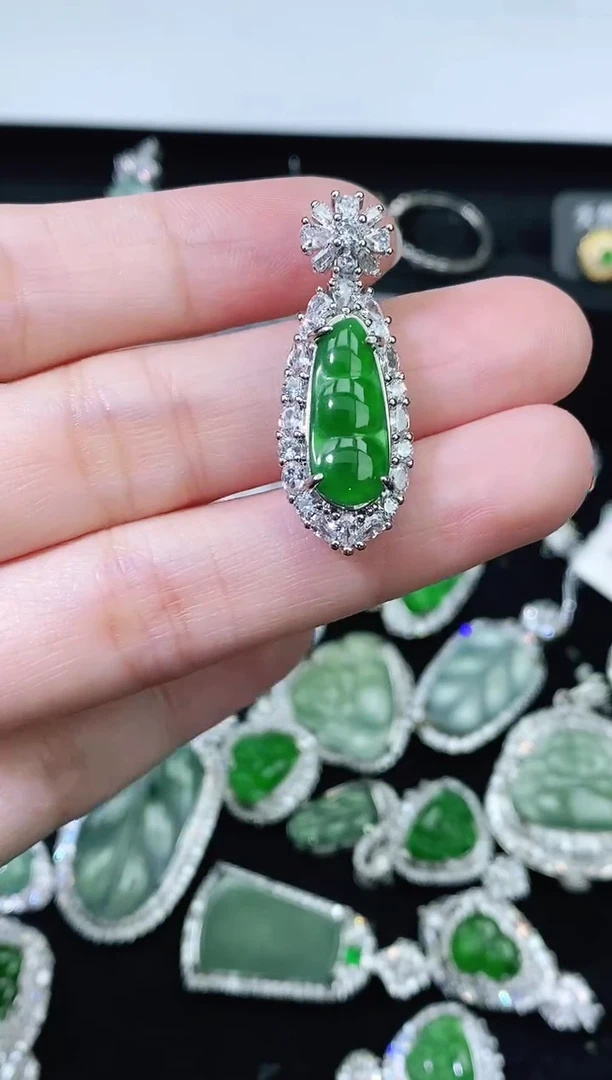 【闪购商品】翡翠颈饰未镶嵌精美翡翠-多样性只发一件F809