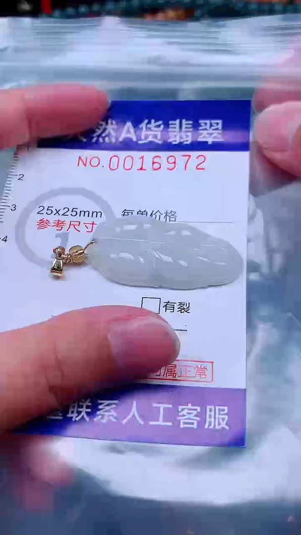 吊坠(不含链)未镶嵌翡翠1