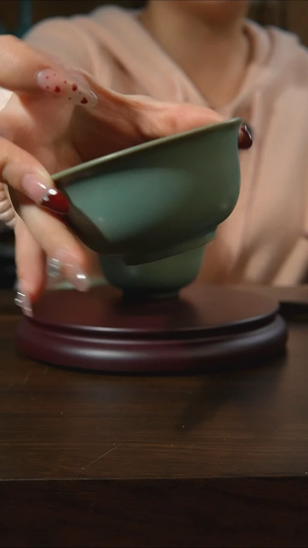 杯子瓷浩*。汝州原产地原矿仿古老釉q