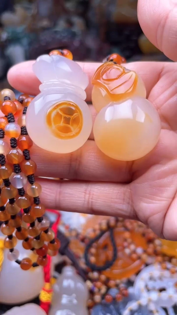 【闪购商品】玛瑙/玉髓颈饰未镶嵌AA