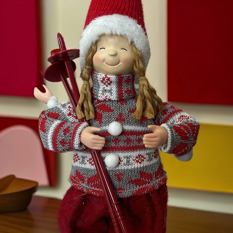 潮玩雪橇女孩系列毛绒玩偶