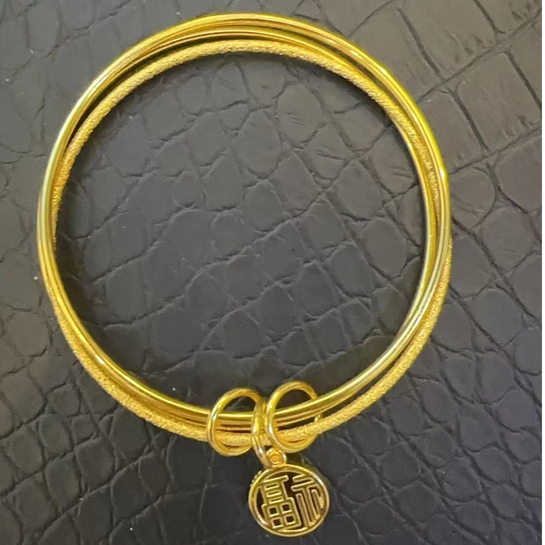 手镯 D303【珍藏级别】时尚百搭福牌三生三世手镯