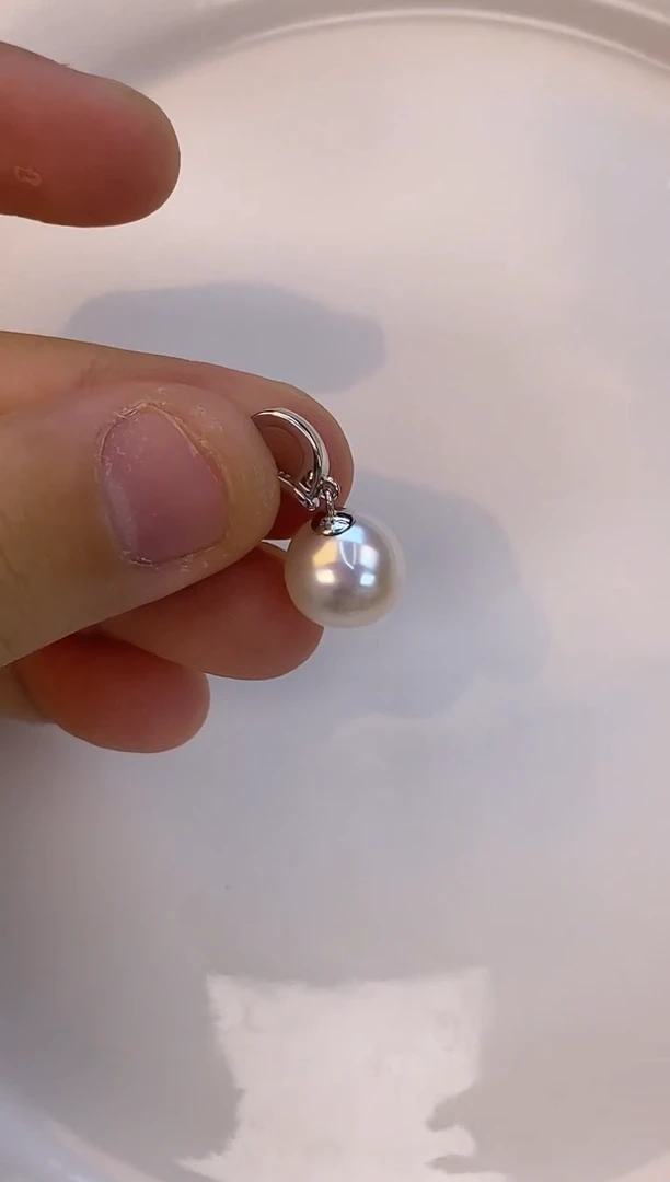 吊坠(不含链)银S925镶嵌淡水珍珠11