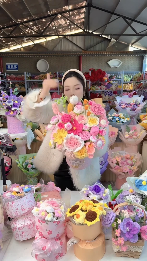 非遗手工花束，孤品清仓！！