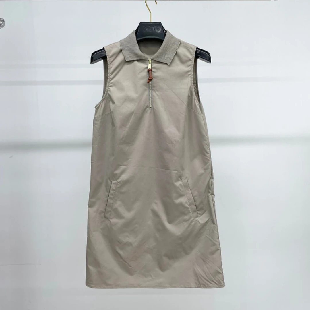 <猪猪出品>2025春夏上新女装连衣裙女款杏色新中式高智淡人448