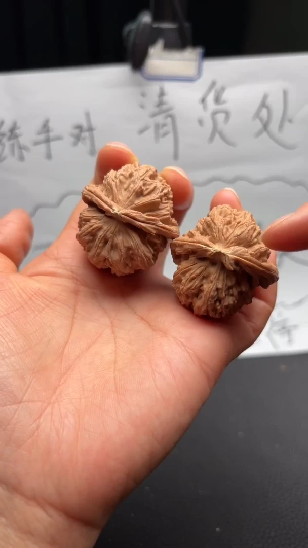 吊坠文玩核桃A73白狮子