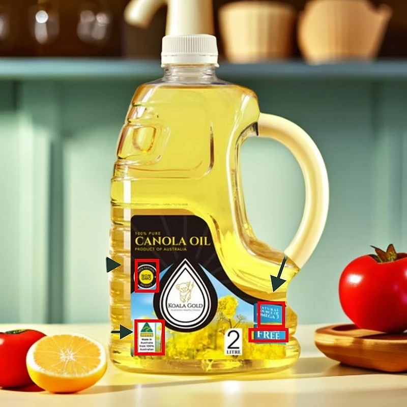 澳大利亚芥花油澳洲高油酸非转基因食用油进口正品官方正品芥花籽