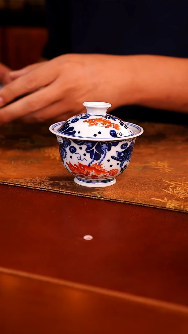 冰*景德镇手工手绘茶器