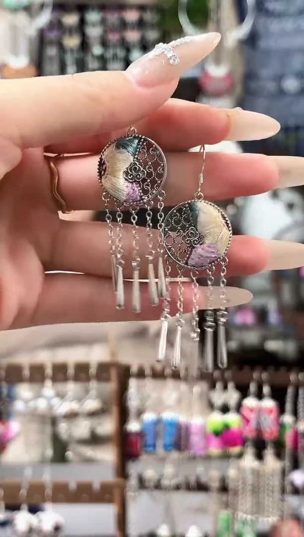 织绣民族风非遗老绣饰品266