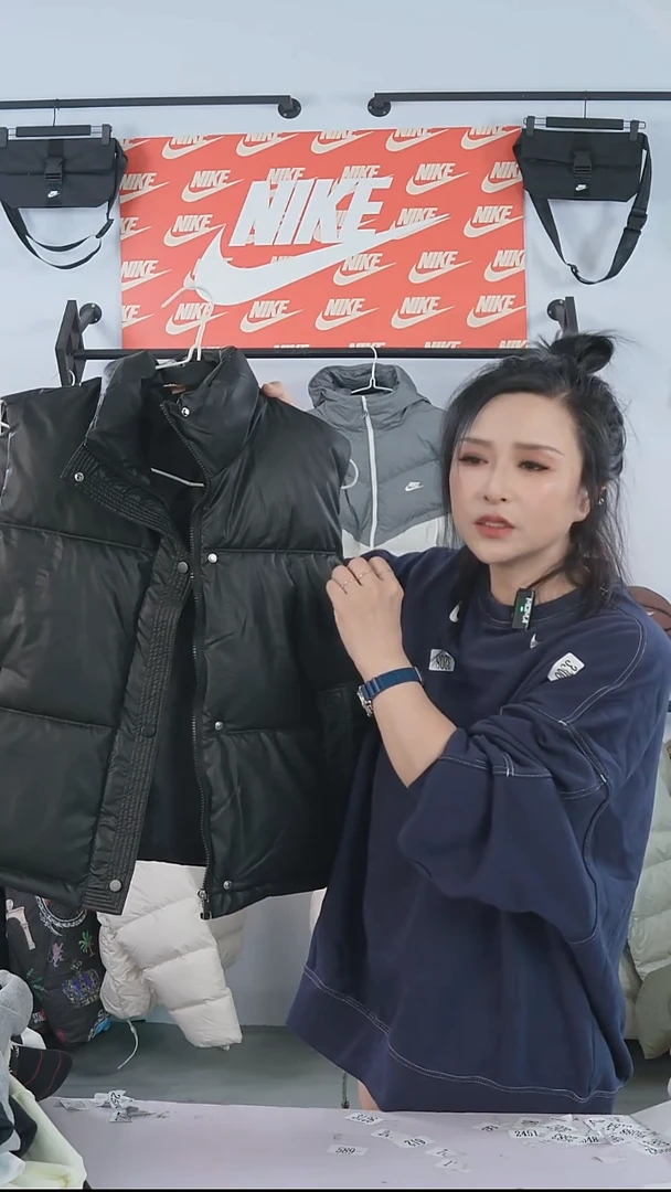 编码瑕疵修复过款直播间马甲黑XL