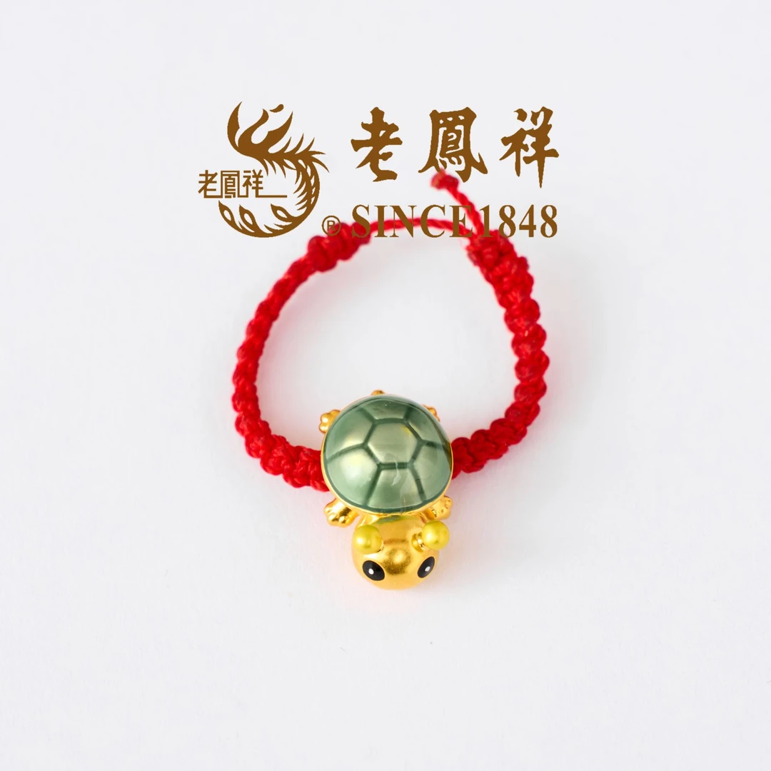 老凤祥黄金3D闺蜜小乌龟