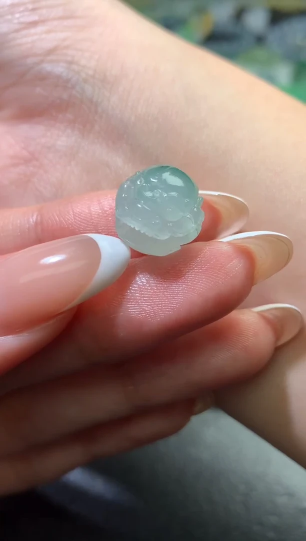 未镶嵌定制翡翠毛货 12-12.9