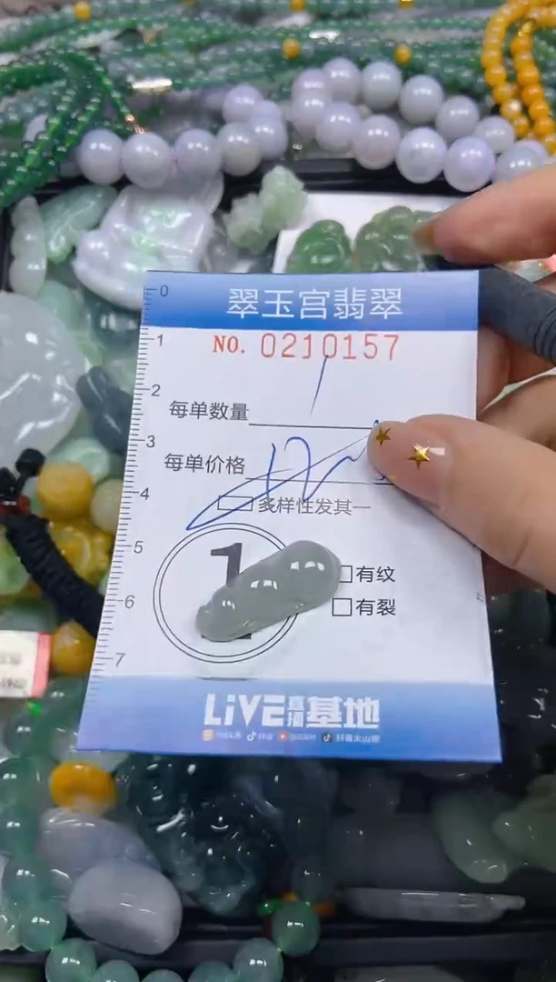 颈饰未镶嵌翡翠闪购C0210157多样性发其一