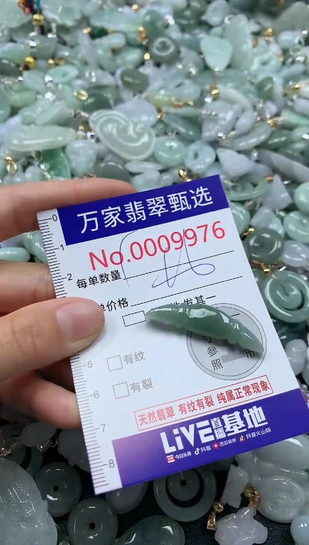 吊坠(不含链)未镶嵌翡翠9976