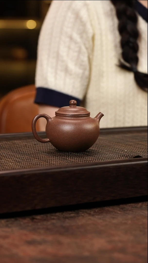茶壶紫砂古沉香圆心