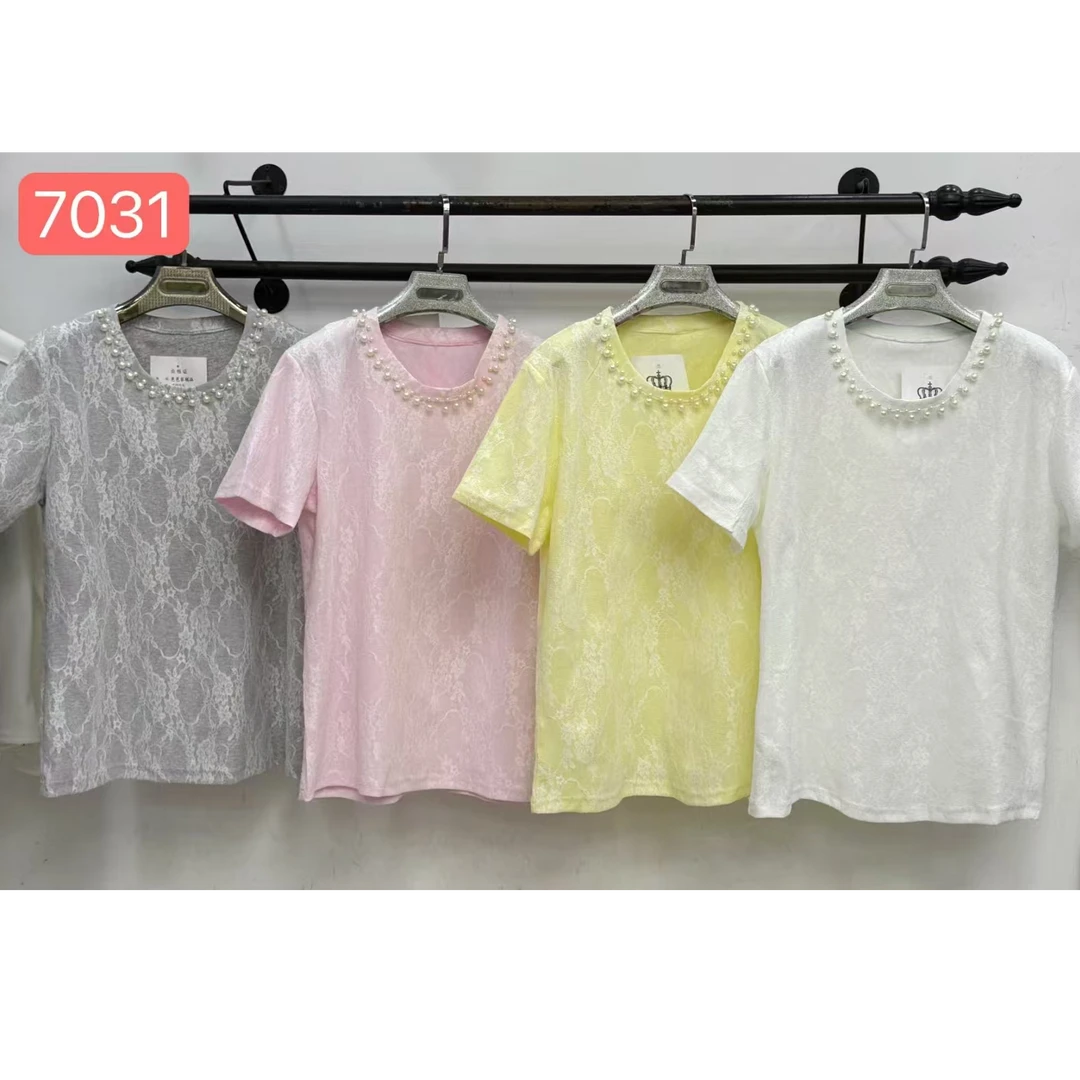 大码宽松简约圆领短袖