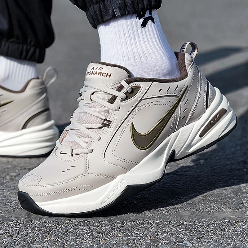 NIKE耐克男鞋休闲鞋2026新款AIR MONARCH IV缓震训练运动鞋跑步鞋