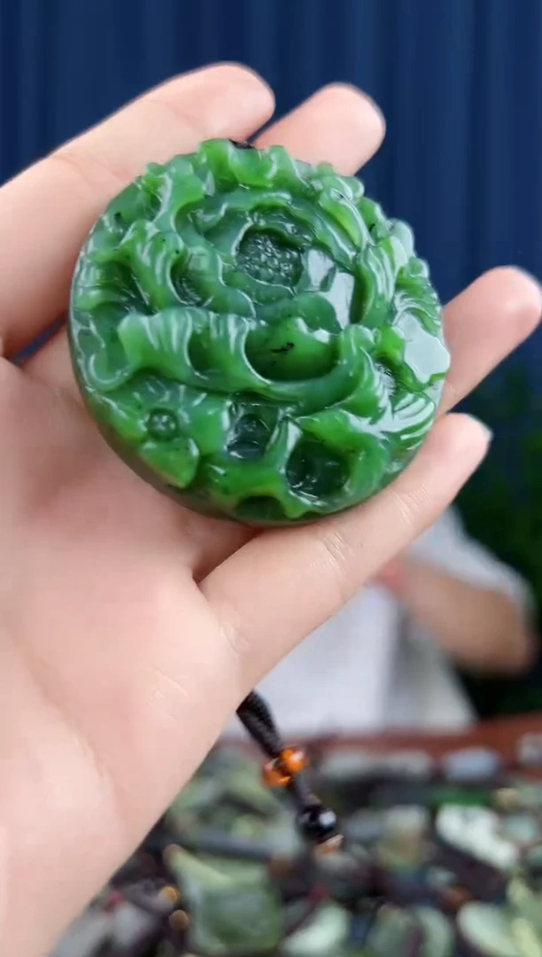 未镶嵌和田玉挂件拍一发一，