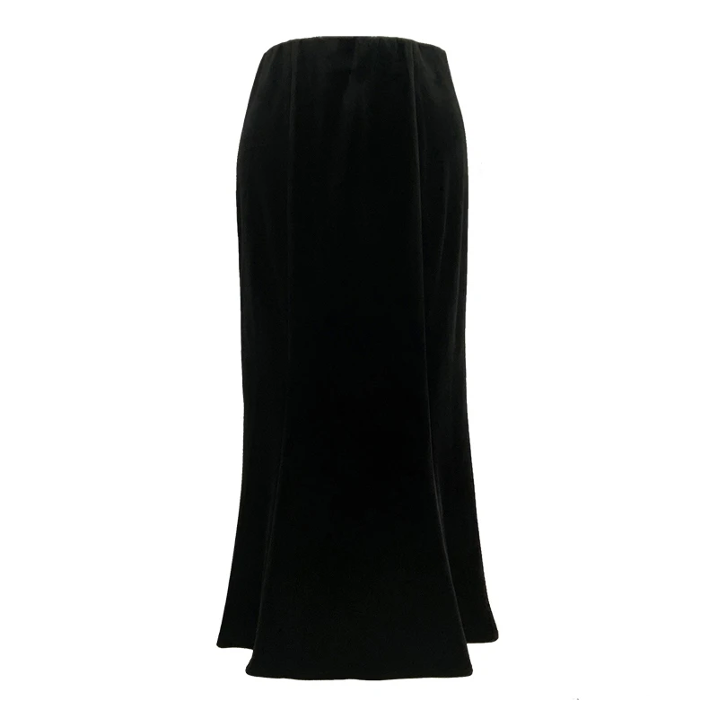 【丁姐宠粉专享】丝绒鱼尾半裙MA21146439