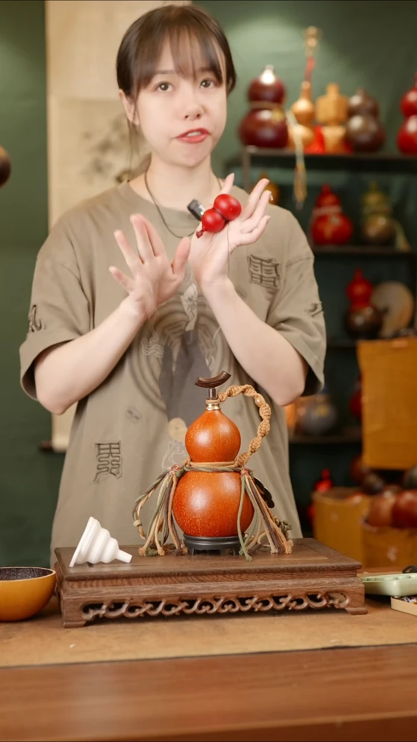139号精品天然大漆酒葫芦一物一拍~