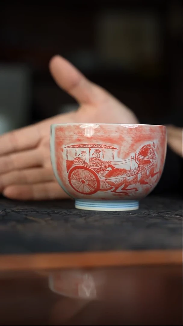 摆件瓷景德镇陶瓷精品茶器