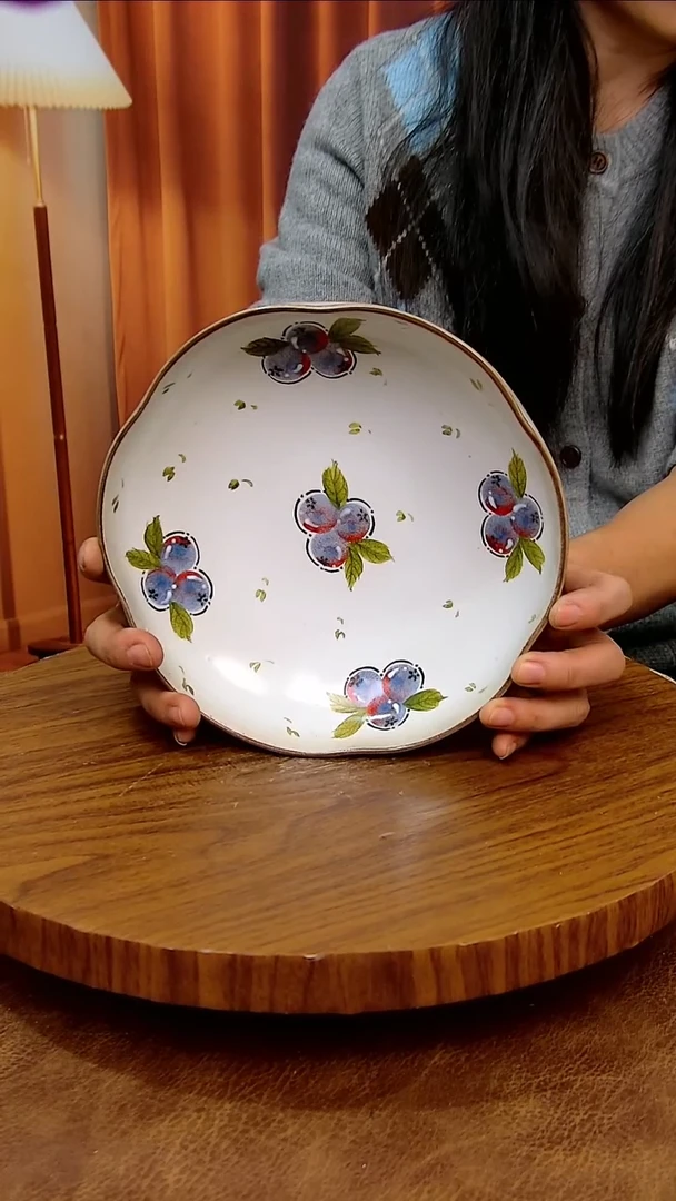 杯子陶微瑕，景德镇手工手绘釉下彩陶瓷