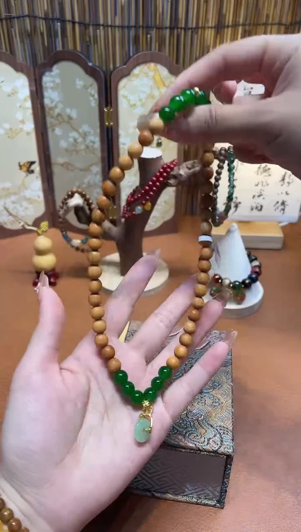 非洲檀香手串/手链沐兮手串撤柜闪购链接（多样性发其一）￥