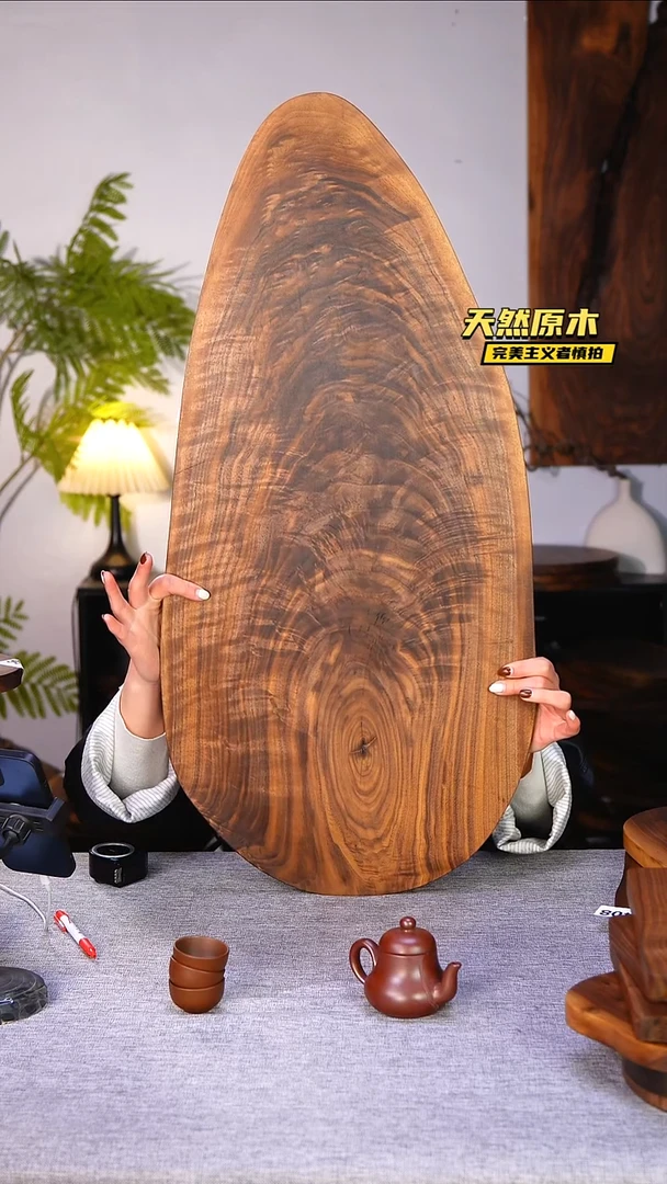 木北美黑胡桃原木.干裂疤结不属于商品质量问题完美主义者慎拍