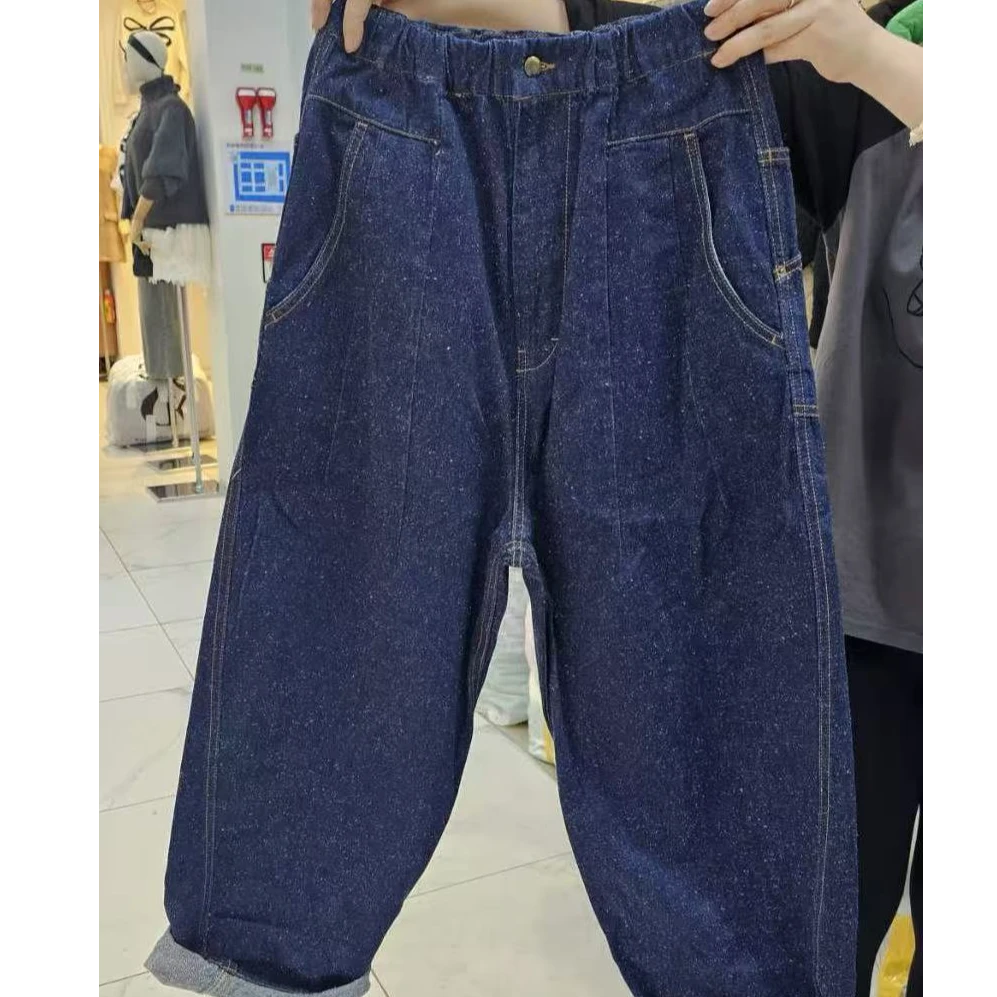 韩国正品/不支持退换/4N5姐妹/雪花牛仔裤/0120