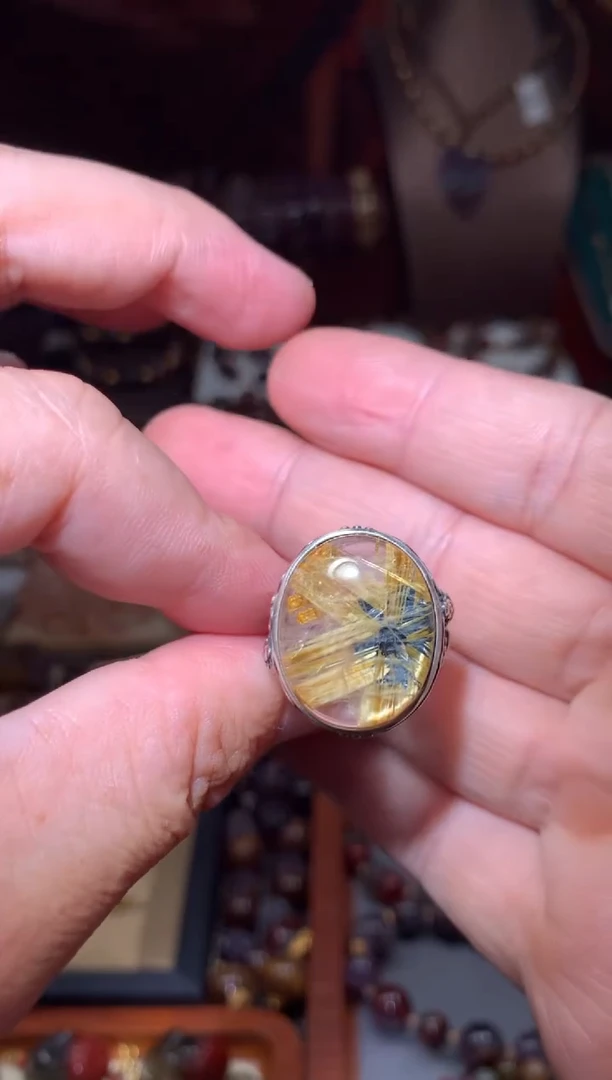 未镶嵌珠宝半成品水晶钛板晶