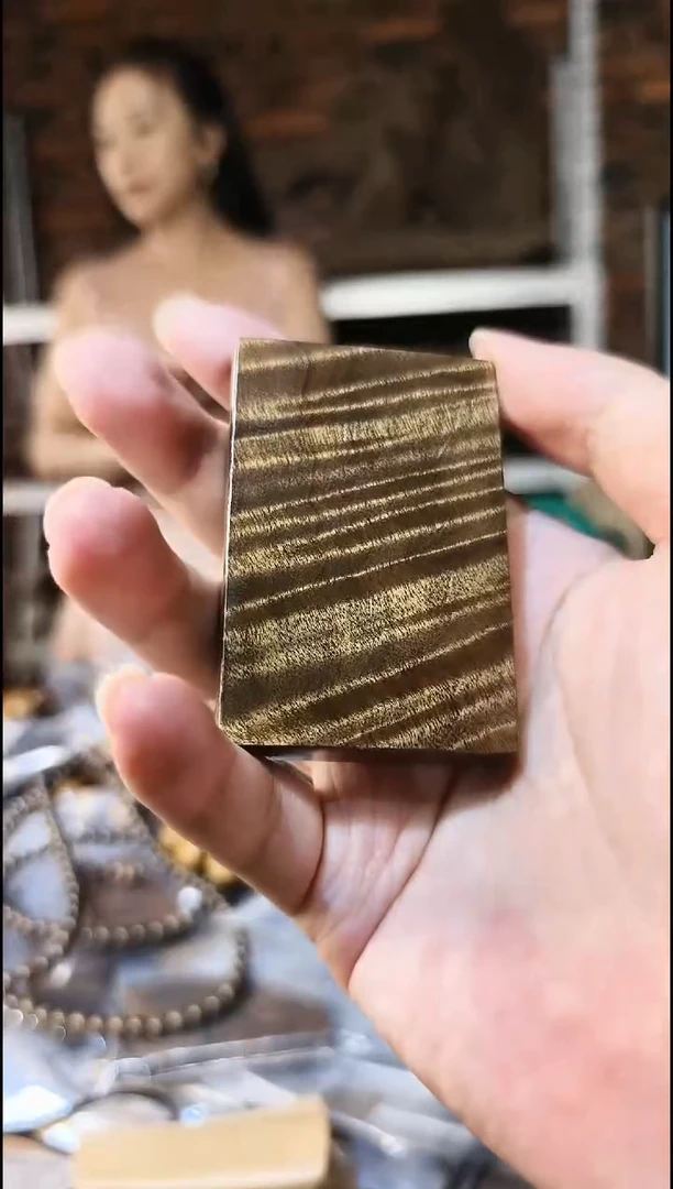 楠木（金丝楠）把件无事牌