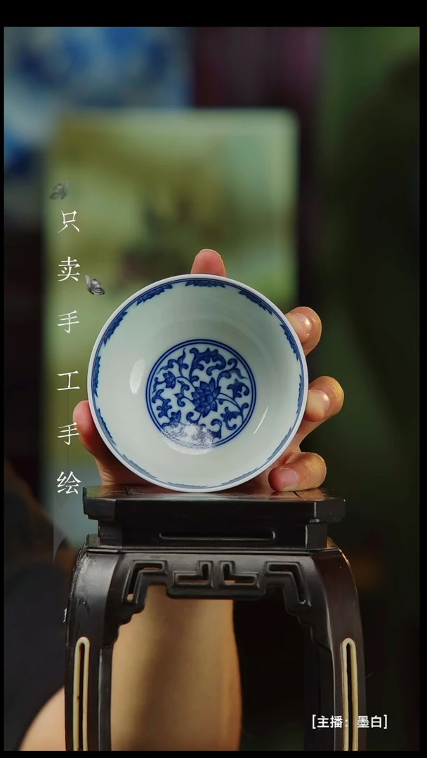 瓷片景德镇手工手绘陶瓷