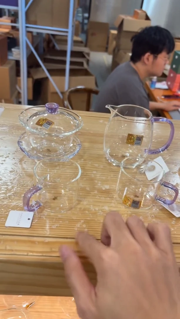 禾器禅语浅紫+禾器澄然+清禾杯一个装*2