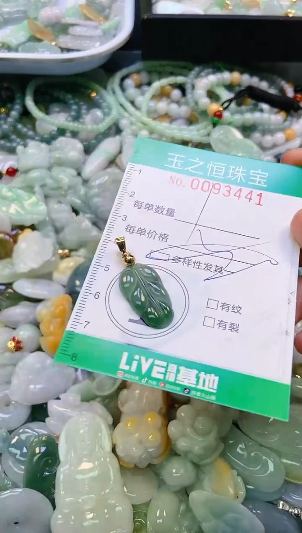 翡翠未镶嵌颈饰闪购0093441多样性发其一