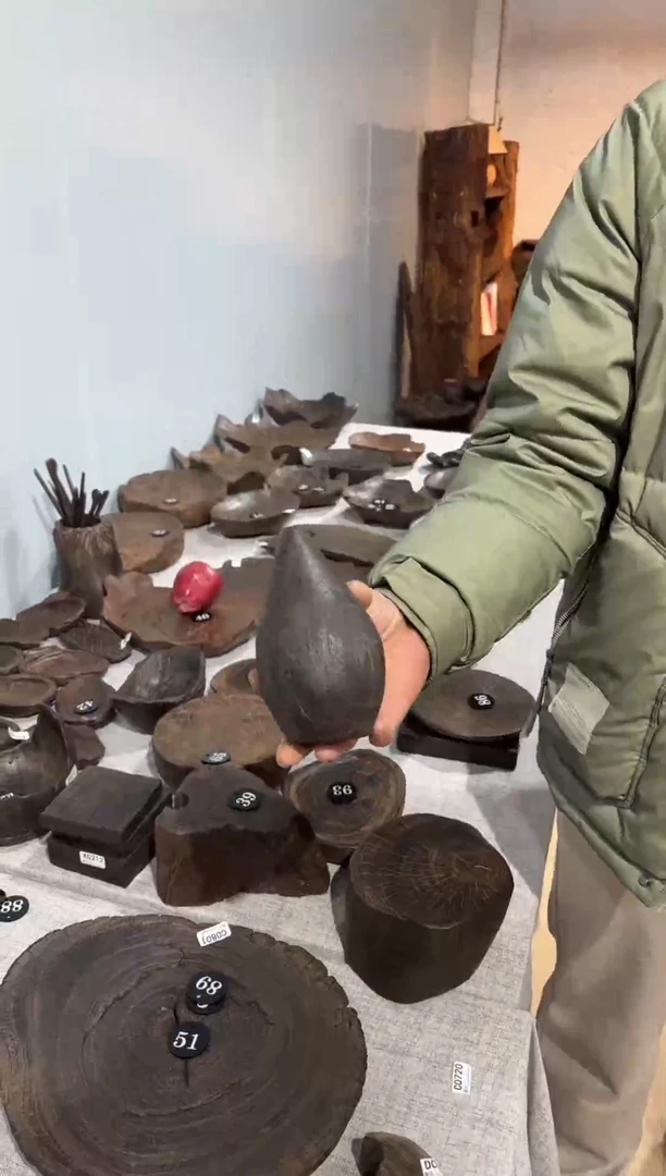 乌木类329干花花器