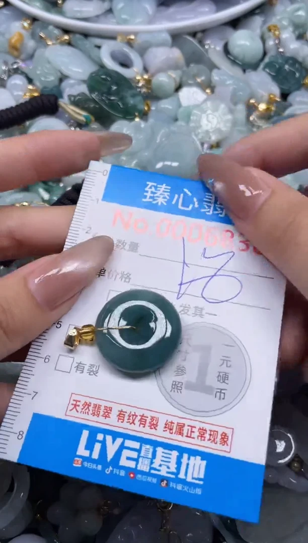 颈饰未镶嵌翡翠6838