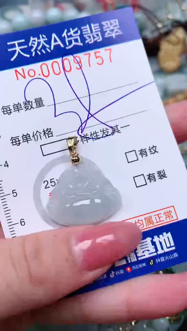 【闪购商品】翡翠颈饰未镶嵌00009757