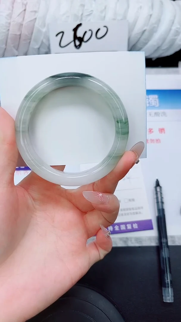 石英质玉手镯未镶嵌A48-53/54