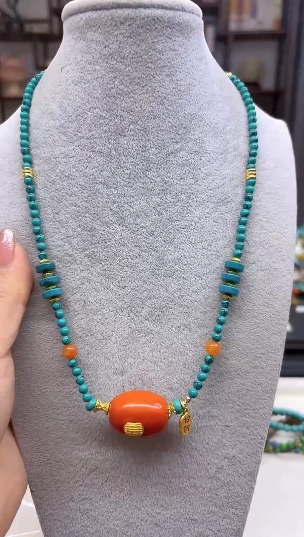 【闪购商品】玛瑙/玉髓颈饰未镶嵌M628