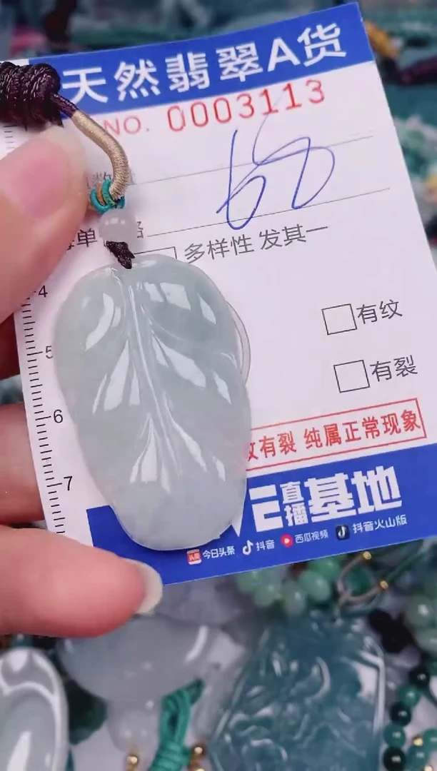 颈饰未镶嵌翡翠00003113