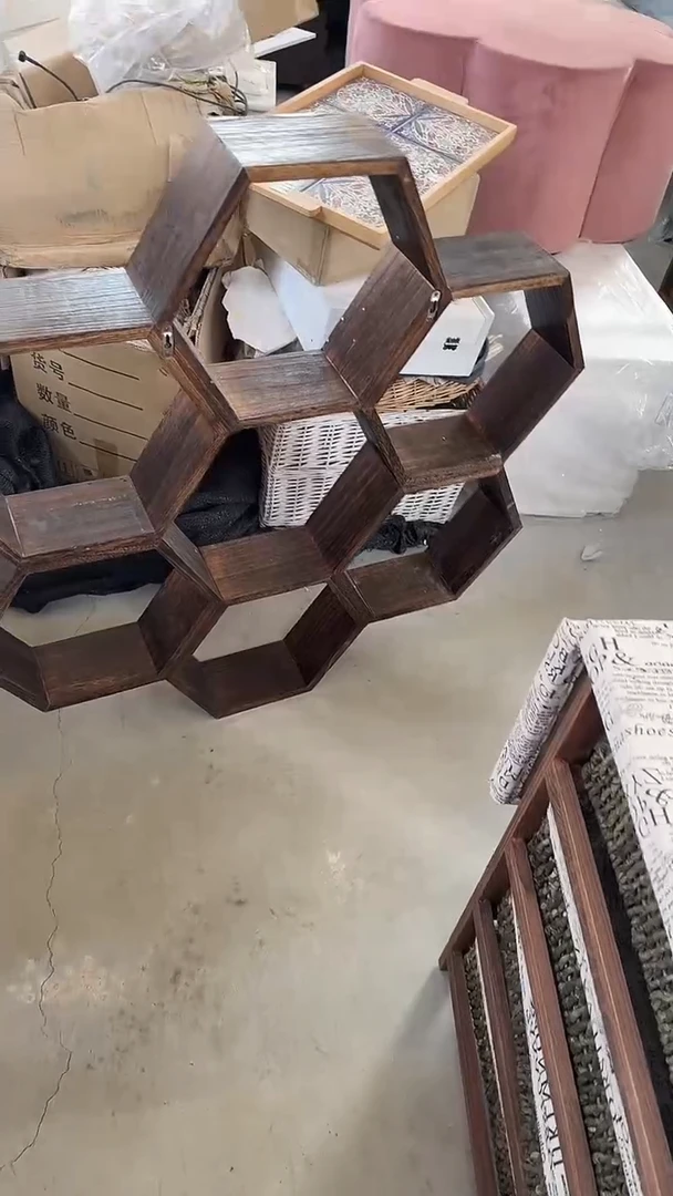 样品单品孤品862花朵款博古架