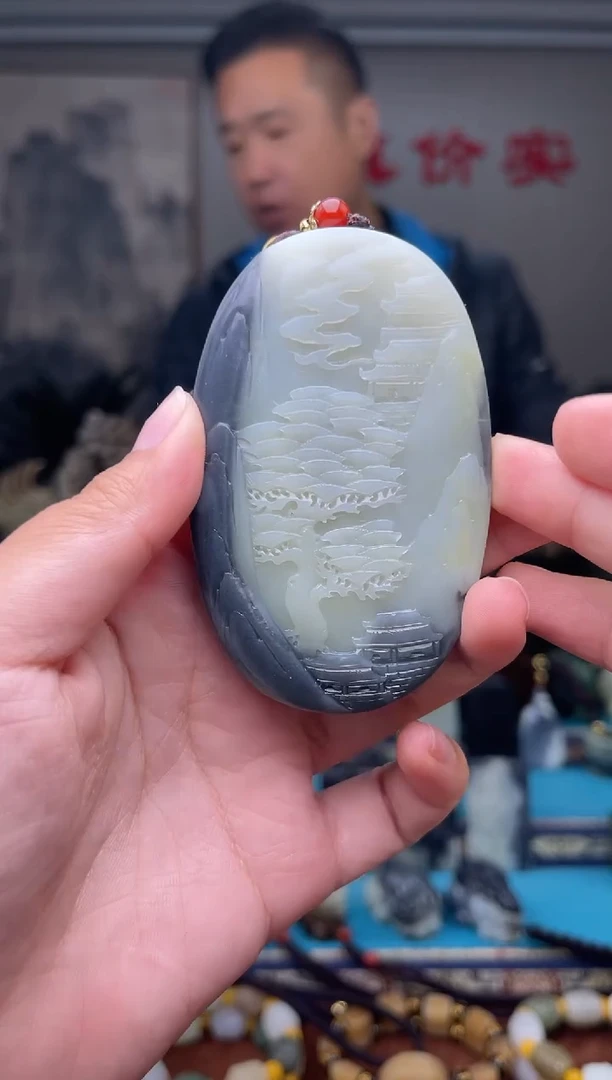 未镶嵌和田玉挂件1