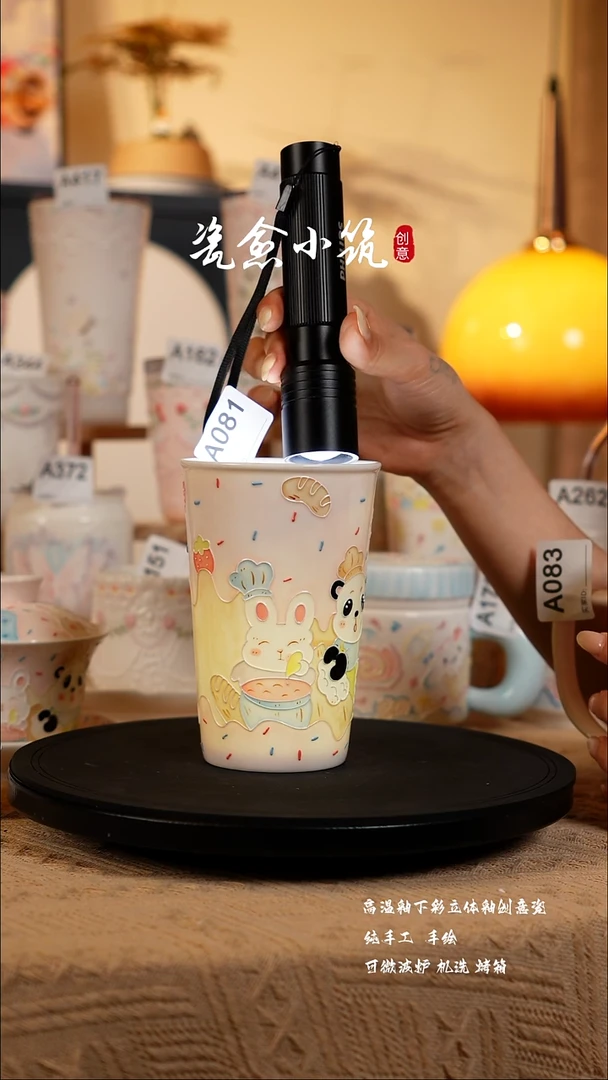 景德镇高温釉下彩创意瓷